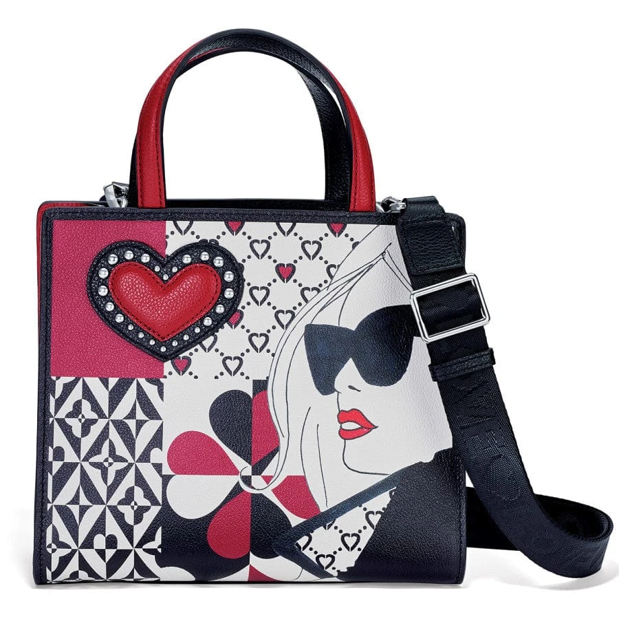 Look Of Love Square Small Tote 1 Look Of Love Square Small Tote
