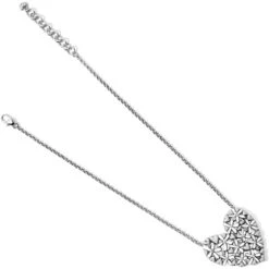 Love Bouquet Necklace -Moonlink Jewelry Shop love bouquet necklace silver white 2 9f527fa3 158d 403b b092 dbbc88a9cbe7