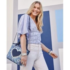 Love Bouquet Small Tote -Moonlink Jewelry Shop love bouquet small tote midnight 4 ec75e4c7 0bb0 4f6b a157 af200d30b35c