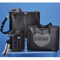 Love Me Cross Body Tote 7 Love Me Cross Body Tote -Moonlink Jewelry Shop love me cross body tote black 3 5f6c12d4 4ab0 4724 82a9 51a1fbefd786