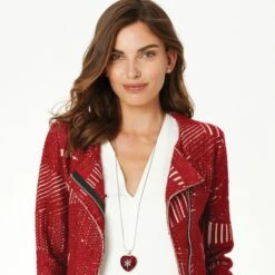 Loving Heart Convertible Locket Necklace -Moonlink Jewelry Shop loving heart convertible locket necklace silver red 4 d5196749 c984 440b be0f 8cf6c8f1e68c