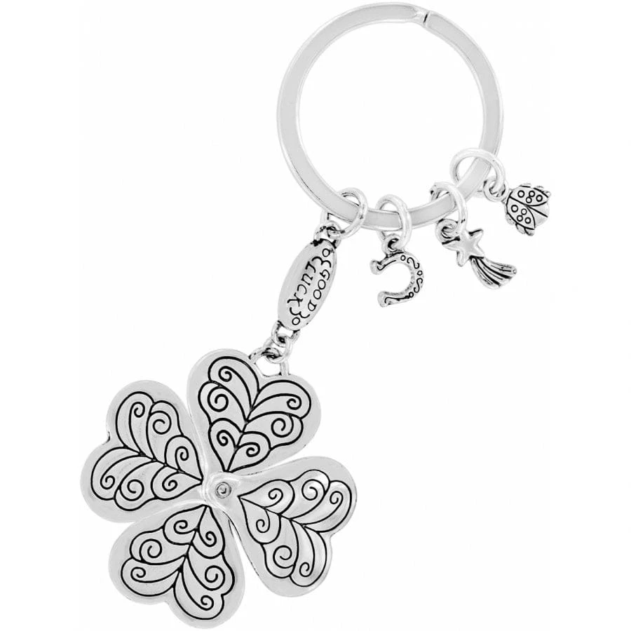 Lucky Clover Heart Key Fob 3 Lucky Clover Heart Key Fob - Image 3