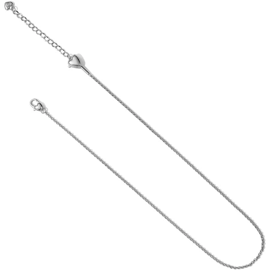 Luna Heart Charm Necklace 2 Luna Heart Charm Necklace - Image 2