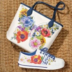 Maddie Tote -Moonlink Jewelry Shop maddie tote white multi 4