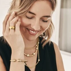 Meridian Geo Ring -Moonlink Jewelry Shop meridian geo ring gold 3