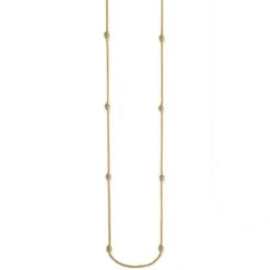 Meridian Petite Long Necklace -Moonlink Jewelry Shop meridian petite long necklace gold 0