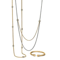 Meridian Petite Long Necklace -Moonlink Jewelry Shop meridian petite long necklace gold 1