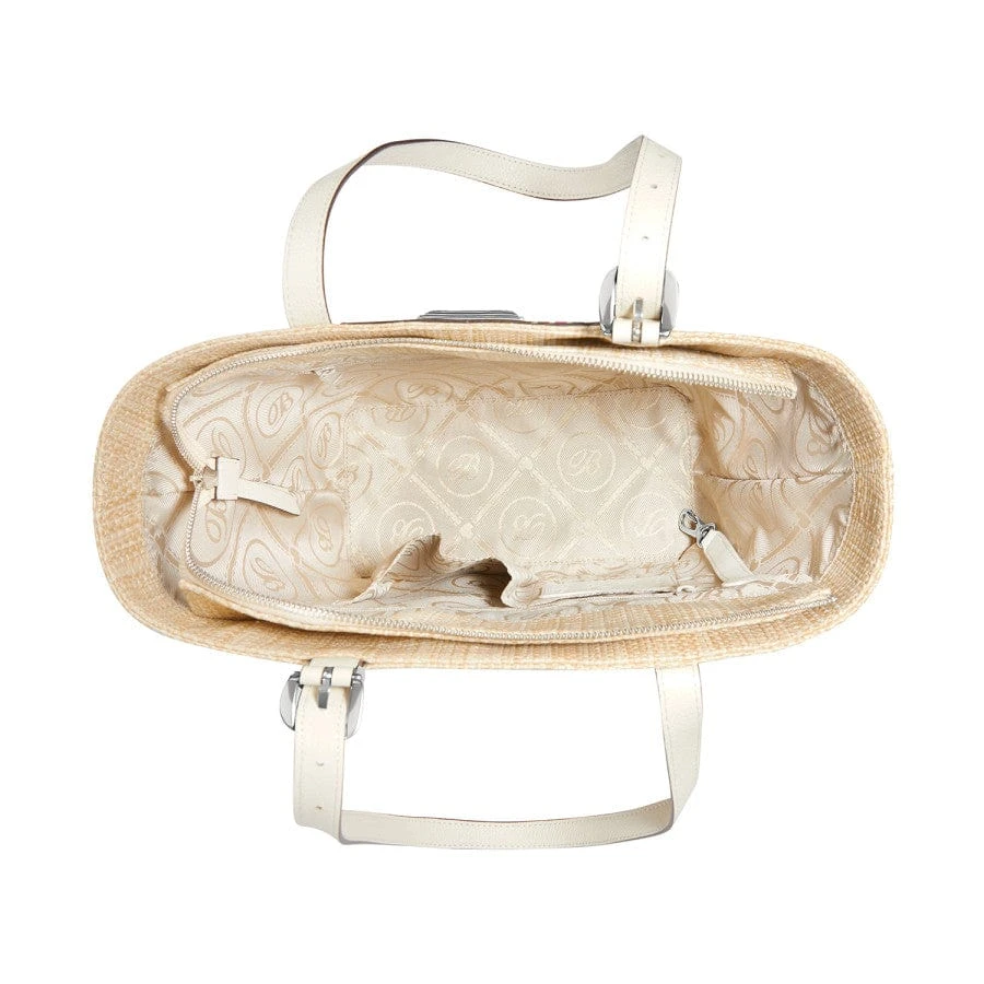 Michaela Straw Tote 2 Michaela Straw Tote - Image 2