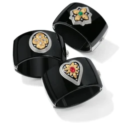 Monarch Joy Hinged Bangle 6 Monarch Joy Hinged Bangle -Moonlink Jewelry Shop monarch joy hinged bangle black multi 2 1f17d701 cf9e 4bea 9b17 957291bfba8e