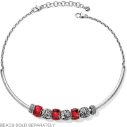 Monogram Choker Necklace 5 Monogram Choker Necklace -Moonlink Jewelry Shop monogram choker necklace silver 2 888ae9c8 5450 46ad 8c5f c7abeb64382f