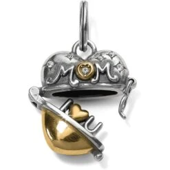 Mother's Love Heart Charm 4 Mother's Love Heart Charm -Moonlink Jewelry Shop mother s love heart charm silver gold 1 c6baaeba e0da 499d 8fad ed0329d410e5