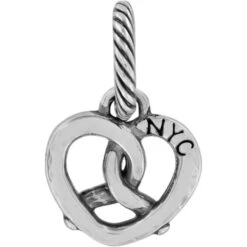 NYC Pretzel Charm -Moonlink Jewelry Shop nyc pretzel charm silver 1 f8647eb5 ff81 431d ad90 b9715d0039e5