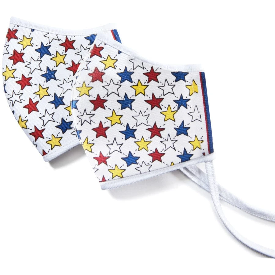 Patriotic Stars Mask Set (2 Pack) 1 Patriotic Stars Mask Set (2 Pack)