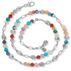 Pebble Paradise Adaptable Necklace -Moonlink Jewelry Shop pebble paradise adaptable necklace silver multi 2 a72e8601 ff08 4b65 9cac 94400389ae5b