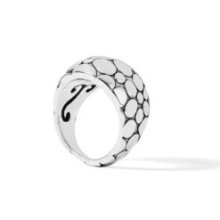 Moonlink Jewelry Shop -Moonlink Jewelry Shop pebble ring silver 1
