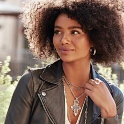 Pebble Round Droplet Necklace -Moonlink Jewelry Shop pebble round droplet necklace silver 4 68ce6b84 acb7 41aa 81a1 9ee136234062