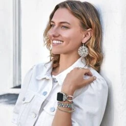 Posey Disc French Wire Earrings -Moonlink Jewelry Shop posey disc french wire earrings silver 4