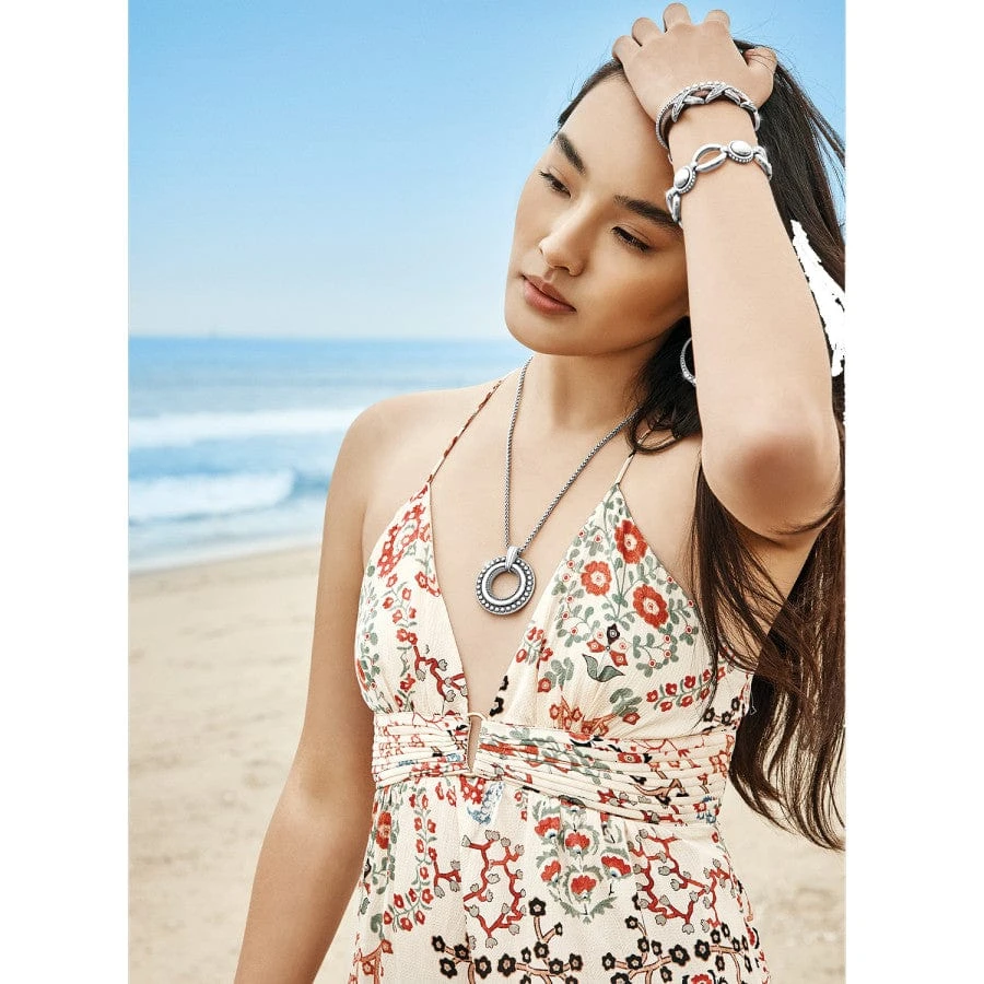 Pretty Tough Bold Ring Dot Necklace 3 Pretty Tough Bold Ring Dot Necklace - Image 3