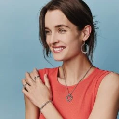 Pretty Tough Open Heart Necklace -Moonlink Jewelry Shop pretty tough open heart necklace silver 2 9f3003b4 ee04 4407 b033 83a0d2e37338