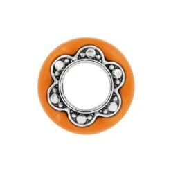 Primavera Spacer -Moonlink Jewelry Shop primavera spacer silver orange 1