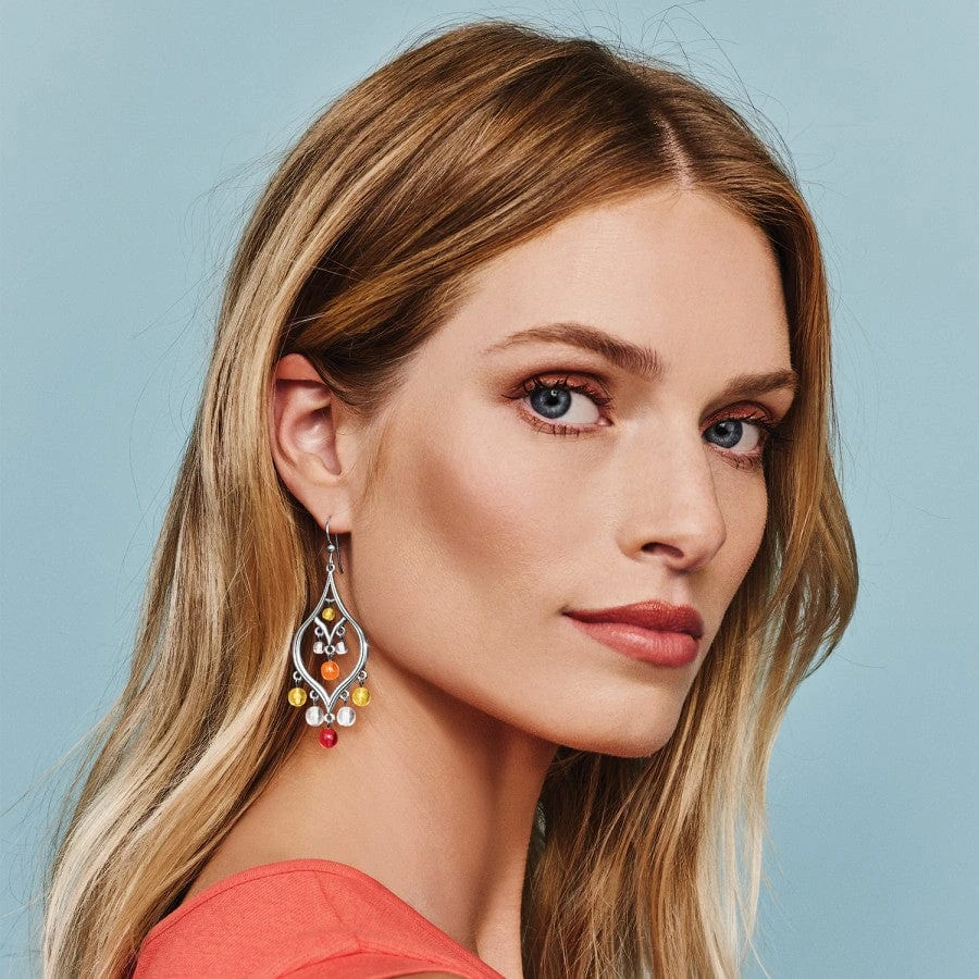 Prism Lights Fire French Wire Earrings 2 Prism Lights Fire French Wire Earrings - Image 2