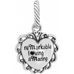 Remarkable Heart Charm -Moonlink Jewelry Shop remarkable heart charm silver 2 1e1e9c85 7de2 454f 8eaa 3f9af1b3845d
