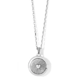 Romanza Round Locket Necklace 7 Romanza Round Locket Necklace -Moonlink Jewelry Shop romanza round locket necklace silver 2 7c1f51ba 73a2 46c8 a655 71de7ad99e09