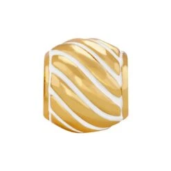 Rope & Roll Bead -Moonlink Jewelry Shop rope roll bead gold white 0 7577684a 34bf 4edc a723 018aea47dc9e