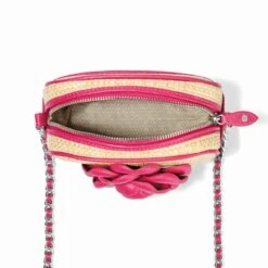 Rosie Straw Camera Bag -Moonlink Jewelry Shop rosie straw camera bag natural orchid 1