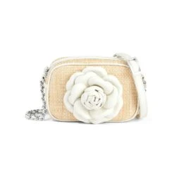 Rosie Straw Camera Bag -Moonlink Jewelry Shop rosie straw camera bag white 0