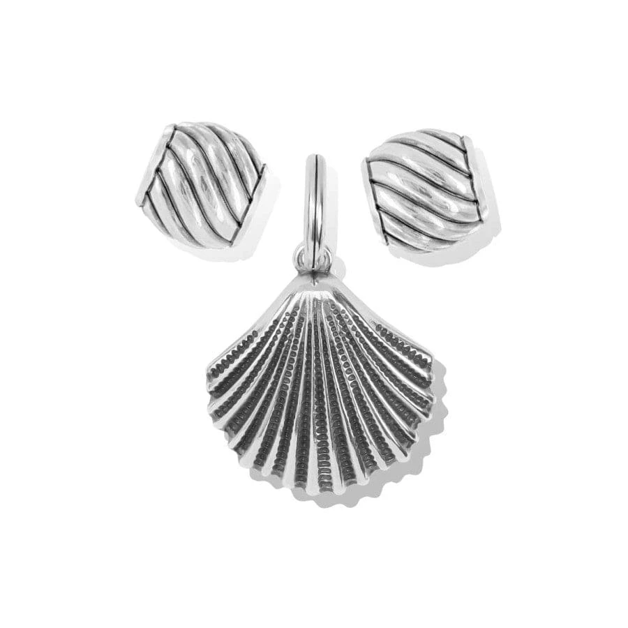 Silver Shell Charm Gift Set 1 Silver Shell Charm Gift Set