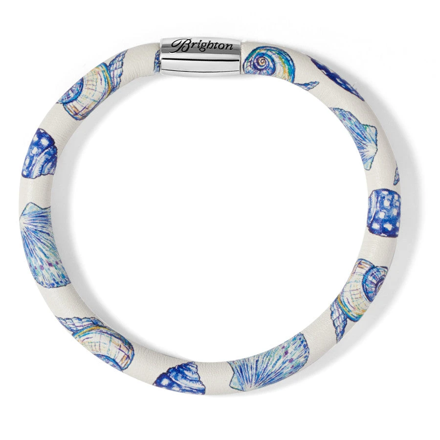 Silver Shell Woodstock Bracelet 1 Silver Shell Woodstock Bracelet