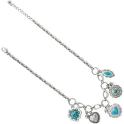 Southwest Dream Spirit Charm Necklace 6 Southwest Dream Spirit Charm Necklace -Moonlink Jewelry Shop southwest dream spirit charm necklace silver turquoise 2 79bcb5e6 1d4f 4cce 97f9 f823fa0f2f2b