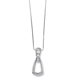 Spectrum Loop Necklace -Moonlink Jewelry Shop spectrum loop necklace silver 0