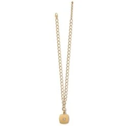 Suisses Necklace -Moonlink Jewelry Shop suisses necklace brushed gold 2