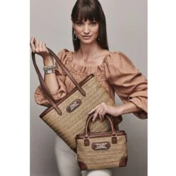 Tara Straw Tote 7 Tara Straw Tote -Moonlink Jewelry Shop tara straw tote natural bourbon 3