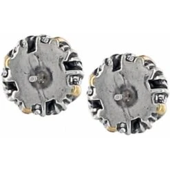 Tres Twist Post Earrings -Moonlink Jewelry Shop tres twist post earrings silver gold 2 074ec509 1273 4ed4 a7c4 350fdeadeffa