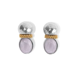 Venus Post Drop Earrings 11 Venus Post Drop Earrings -Moonlink Jewelry Shop venus post drop earrings gold lilac 0